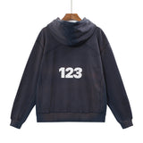 Rrr123 Hoodie Creative Printed Hoodie Same Style for Men and Women