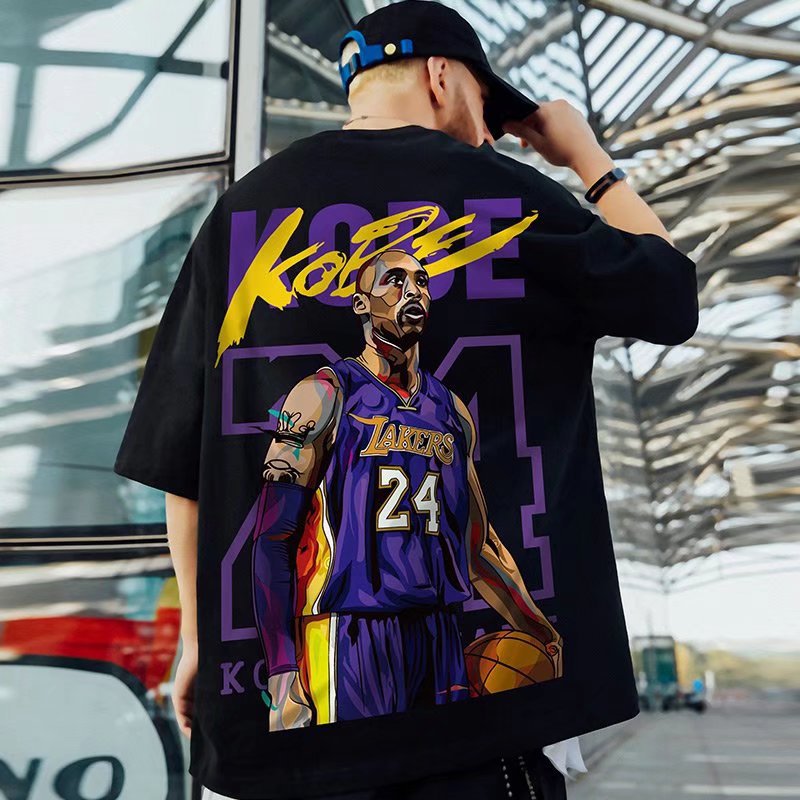 In Memory of Kobe T Shirt Summer Loose