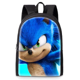 Shadow Backpack Cartoon Sonic 2 Children's Backpack Student Outdoor Casual Boys and Girls Schoolbag