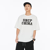 Man Summer T Shirt Letter Print