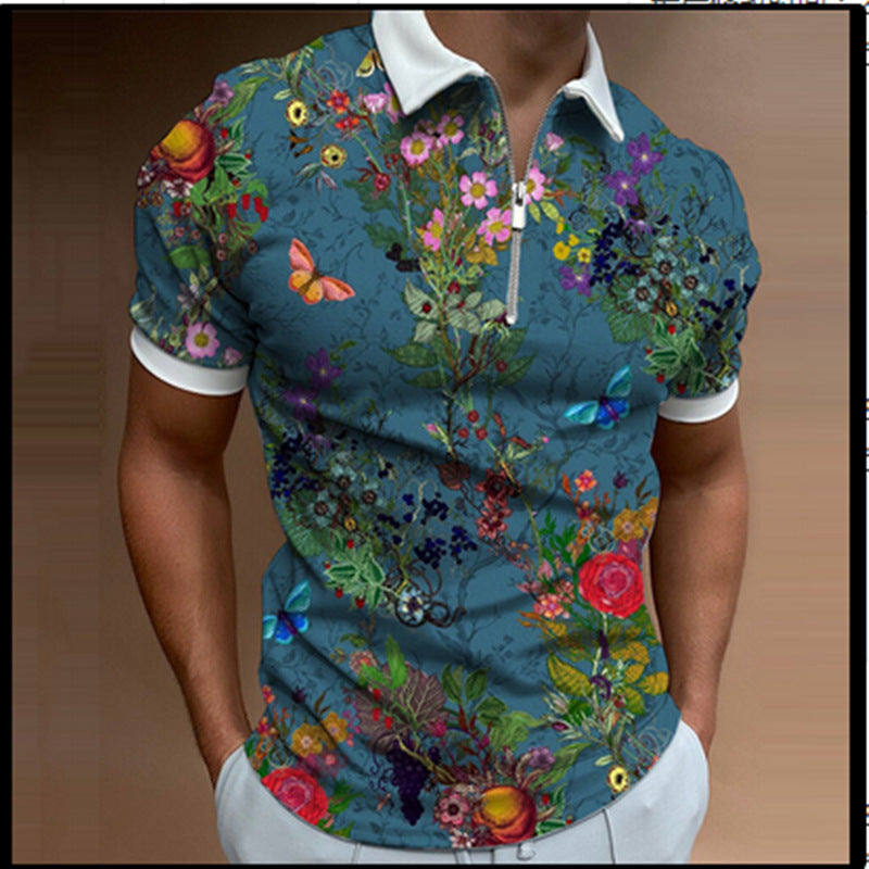 Polo Shirts Summer Polo Shirt Men's T-shirt