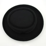 Walter White Hats Breaking Bad Pork Pie Curling Small Brim Top Hat Flat Top Fur Felt Hat