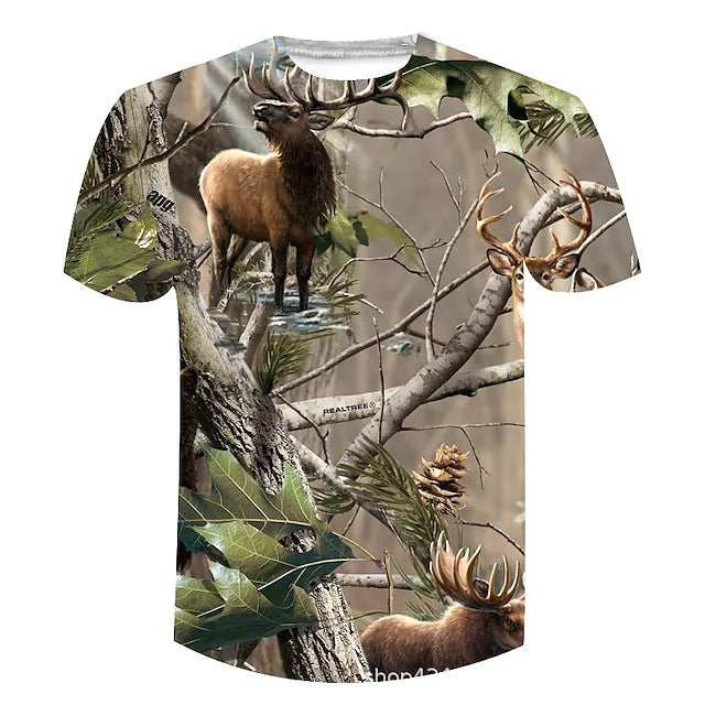 Woodland T Shirt 3D Printing
