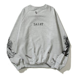 Kanye West Sunday Service Sweatshirt Autumn And Winter Round Neck Sweatshirt Pullover