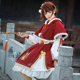 Gothic Lolita Harajuku Style Clothing Chinese Style Lolita Dress Op Han Elements Fall/Winter Lolita Skirt