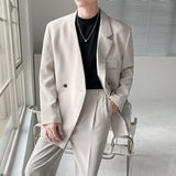 Seersucker Suit Men's Suit Casual Suit Top