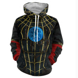 Men Spider Hoodie Spider-Man Cool Fashion 3D Printed Hoodie