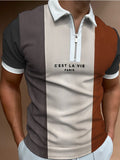 Polo Shirts Men's Polo Shirt Short-Sleeved T-shirt