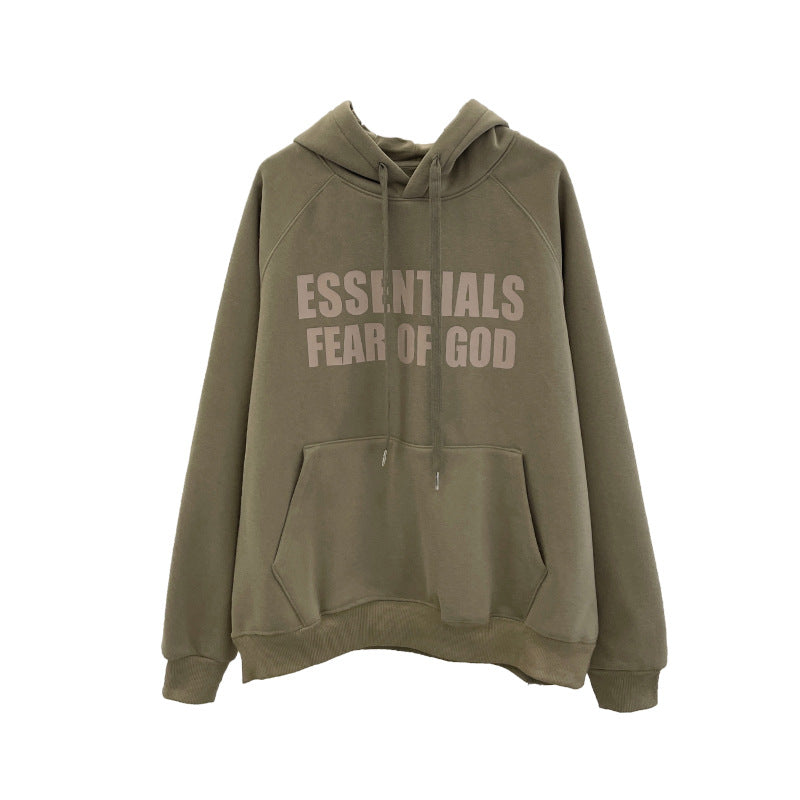 Diana Harvard Sweatshirt Sport Letters Brushed Hoody