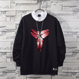 In Memory of Kobe Hoodie Commemorative Kobe round Neck Sweater Winter Fleece-Lined