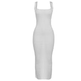 Music Festivals Rave Outfits Dress Summer Sexy Suspenders Backless Slim Fit Dress