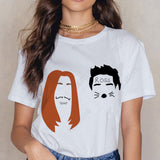 Friends Joey T Shirt Friends TV Show T Shirt Men and Women Couple T-shirt