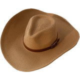Straw Hat Summer Sun Shade Top Hat Sun-Proof Straw Hat