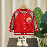 Toddler Boys Jackets Ultraman Children's Clothing Boys' Baseball Jacket