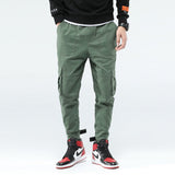 Men's Work Pants Men Straight Leg Pant Summer Multi-Pocket Cargo Pants Casual Trousers Fashion