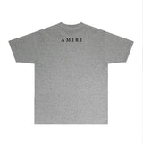 Amiri T Shirt Fashion Brand Short Sleeve T-shirt Shirt