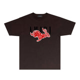 Amiri T Shirt Short Sleeve T-shirt Blouse Summer