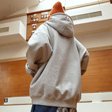 Smiley Face Hoodie Hooded Sweater Men's Loose Large Size Autumn and Winter