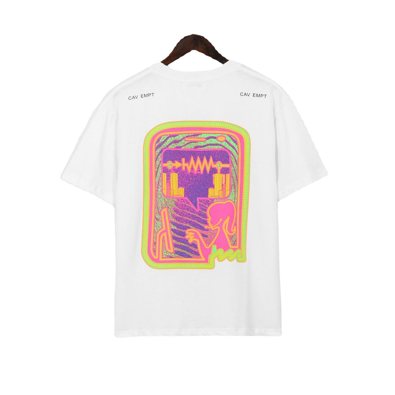 Cavempt Ce Life Cav @ Empt Girl Fashion Brand Printing Men's and Women's T-shirt Short Sleeve