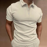 Polo Shirts Summer Men's Polo Shirt Short-Sleeved T-shirt