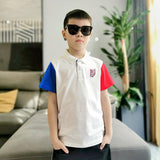 Children Boy Polo Shirts Summer Boys' Short-Sleeved T-shirt