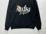 Amiri Hoodie Amiri Eagle Letter Print Terry Sweater