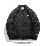 Men Coat Men's Winter Warm Cotton-Padded Coat Coat