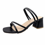 Nude Wide Fit Block Heels High Heel Sandals