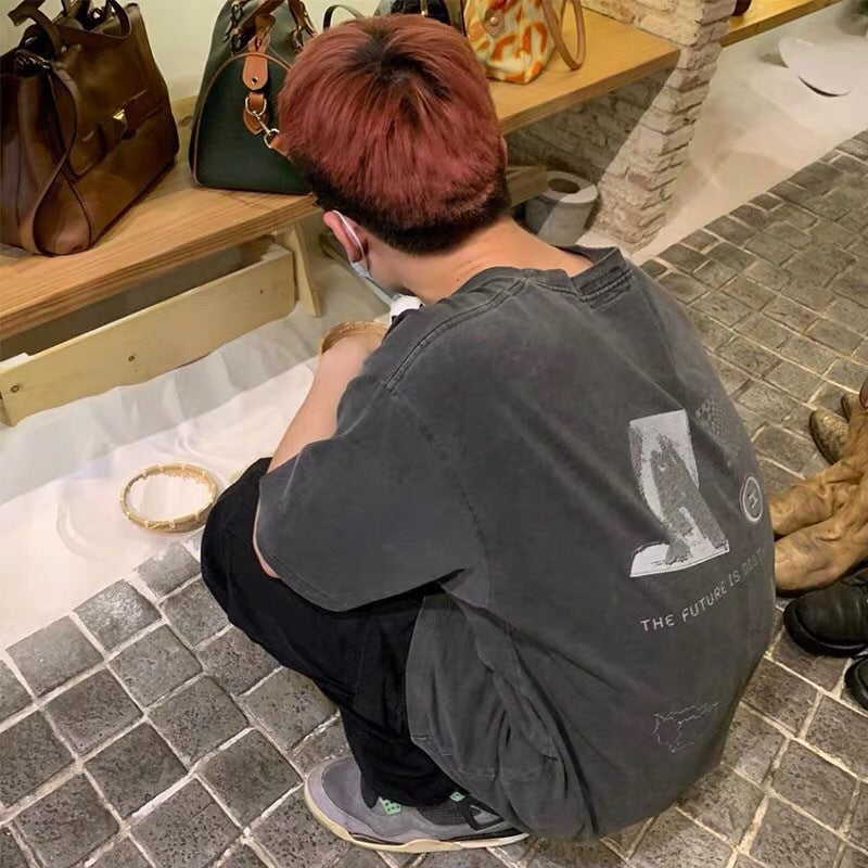 Cavempt Ce Life Cave @ MPT C.E Reflective Portrait Dot Print Men's and Women's Short Sleeve