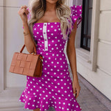 Women Bohemian Dress Summer Vintage Skirt Dress