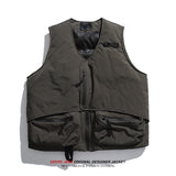 Men Coat Waistcoat Cotton-Padded Coat Men Winter Thicken Thermal Couple