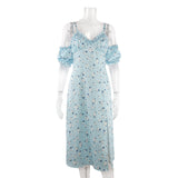 Beth Dutton Yellowstone Dresses Summer Spring Midi Dresses Sexy V-neck Wooden Ear Strapless Dress French Strap Dress