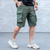 Tactics Style Men Short Shorts Summer Men's Outdoor Travel Light and Comfortable Multi-Pocket Overalls