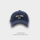 Yankee Baseball Cap Letter Embroidery Women's Fashion Casual Peaked Cap