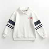 Children Hoodie Sweatshirts Sweater Children Lapel Autumn Sweater