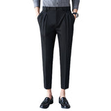 Men Trousers Casual Suit Pants Thin Men's Pants