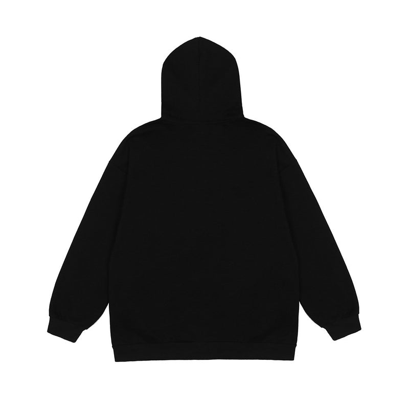 Skeleton Hoodie Skeleton Printed Zip Jacket Cardigan Hoodie Sweatshirt