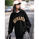 Harvard Sweatshirt Suede Sweater