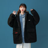 Men's Autumn Winter Coat Polar Fleece Cotton-Padded Coat