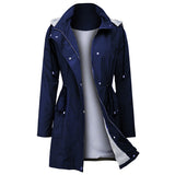 Cagoule Casual Hooded Rain Jacket for Women