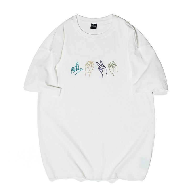 Men T Shirt Summer Casual Tops Men's Clothes Summer Wear Vintage Men's round Neck Short Sleeve Casual Loose Letter Printed T-shirt