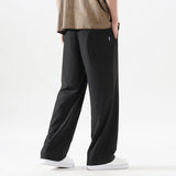 Men Sweatpants Casual Pants Men's Summer Wide Loose All-Match Trendy Trousers