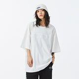Man Summer T Shirt Letter Half-Sleeved Inner Wear Bottoming Shirt