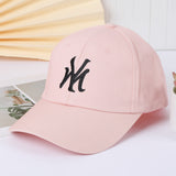 La 59fifty Hats Summer Peaked Cap Sun Protection Sunshade My Letter Embroidery Baseball Cap
