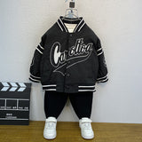 Toddler Boys Jackets Boys' Spring Baseball Jacket Children