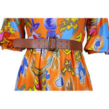 Women Bohemian Dress Women's Sexy Temperament Printed Dress