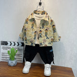 Toddler Boys Jackets Boys' Spring and Autumn Clothing Coat Children
