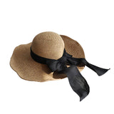 Straw Hat Summer Bow Beach Straw Hat