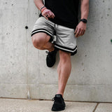 jogging shorts for men Slim Fit Muscle Gym Men Shorts Summer Shorts Spring Summer Sports Basketball Male Striped Loose