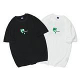 Men T Shirt Summer Casual Tops Men's Clothes Summer Wear Vintage Men's round Neck Short Sleeve Casual Loose Flower Print T-shirt